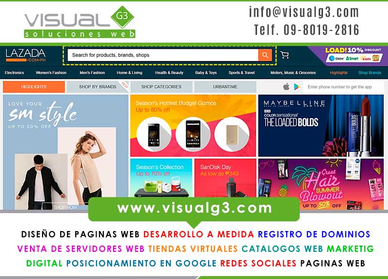 DISEÑO DE CATALOGOS WEB