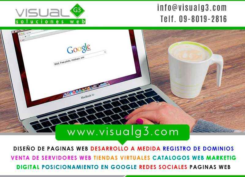 creacion paginas web