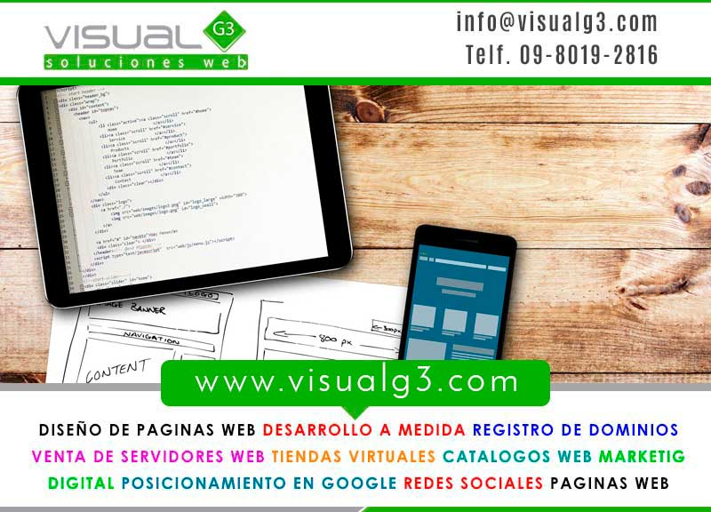 creador de paginas web